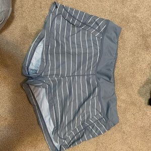 Athleta striped shorts